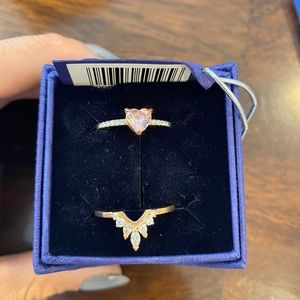 Swarovski Ring Set